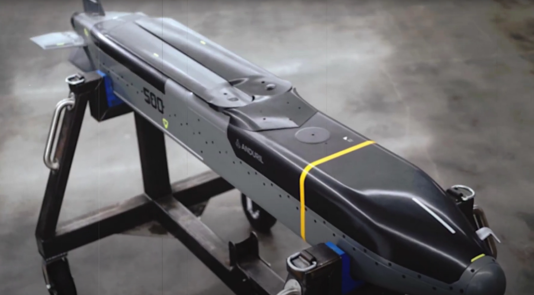 Barracuda-M-500, the smallest variant of Anduril's air-breathing cruise-missile family.