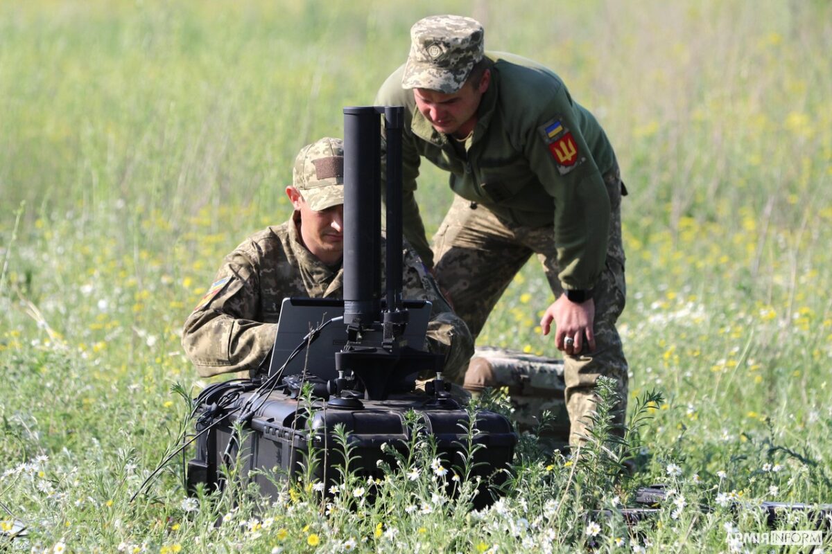 Vector drone deployed by Ukrainian forces.