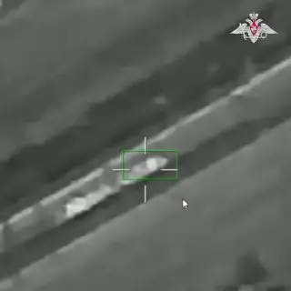 Video still from the Boris Rozhin (Colonel Cassad) post of 23 October 2026