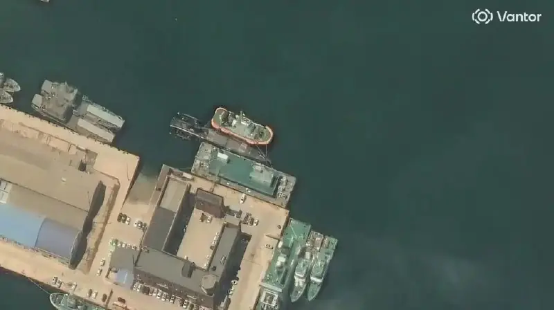 Satellite image from the OSINTdefender post of 28 October 2026