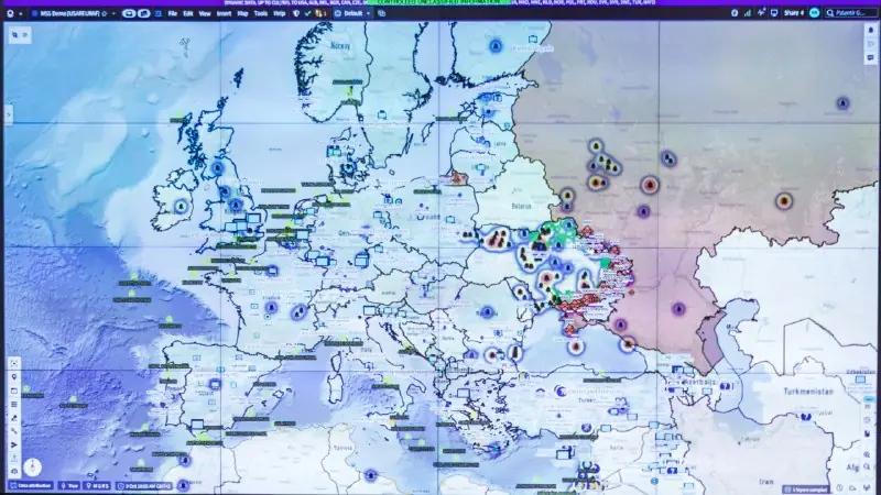 Map from the Boris Rozhin (Colonel Cassad) post of 18 October 2026