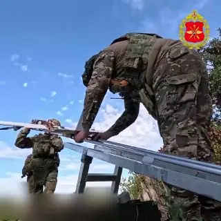 Video still from the Boris Rozhin (Colonel Cassad) post of 21 October 2026