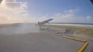 Video still from the OSINTdefender post of 17 October 2026