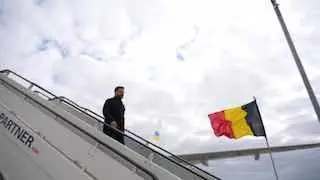 Video still from the УНИАН post of 15 October 2026