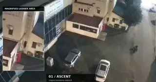 Video still from the Военный осведомитель (Military Informant) post of 26 October 2026