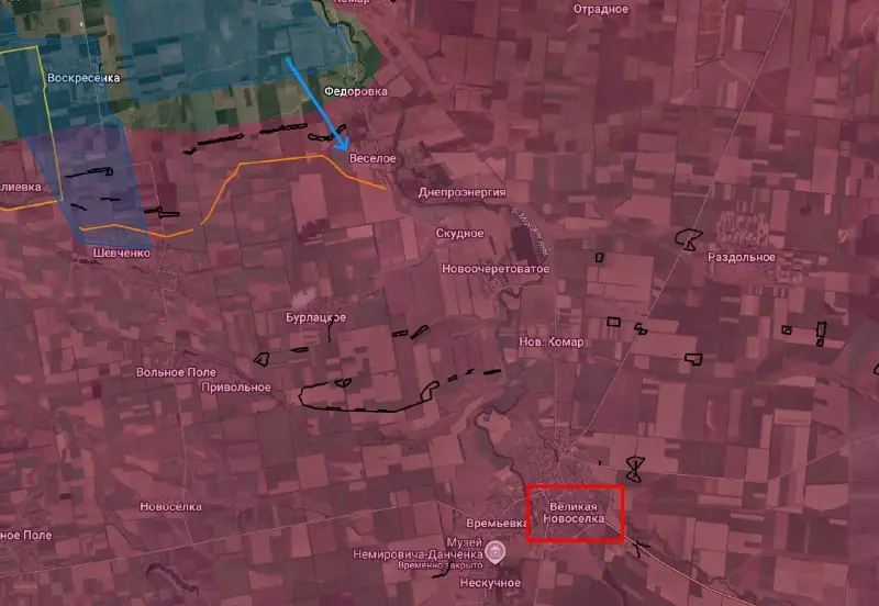 Screenshot from the Военный осведомитель (Military Informant) post of 26 October 2026