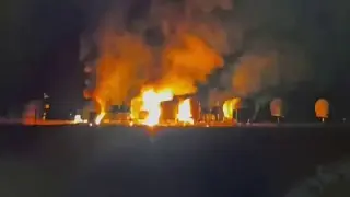 Video still from the barantchik post of 14 October 2026