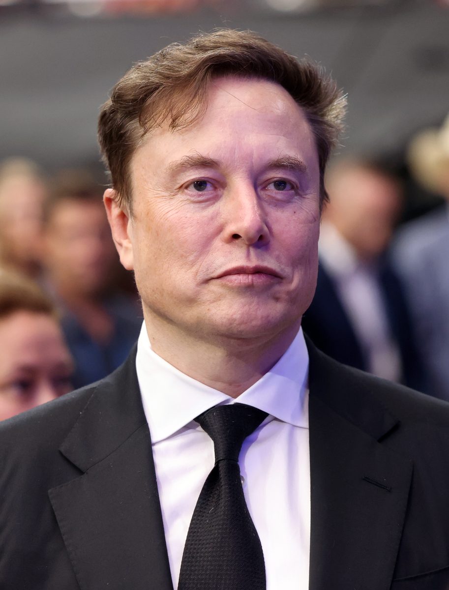 Portrait of Elon Musk