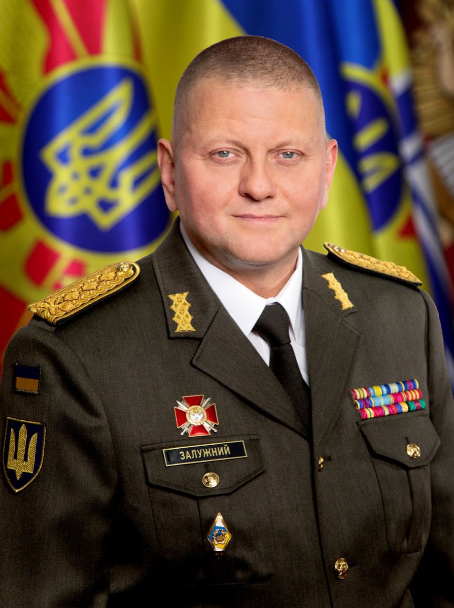 Portrait of Valerii Zaluzhnyi