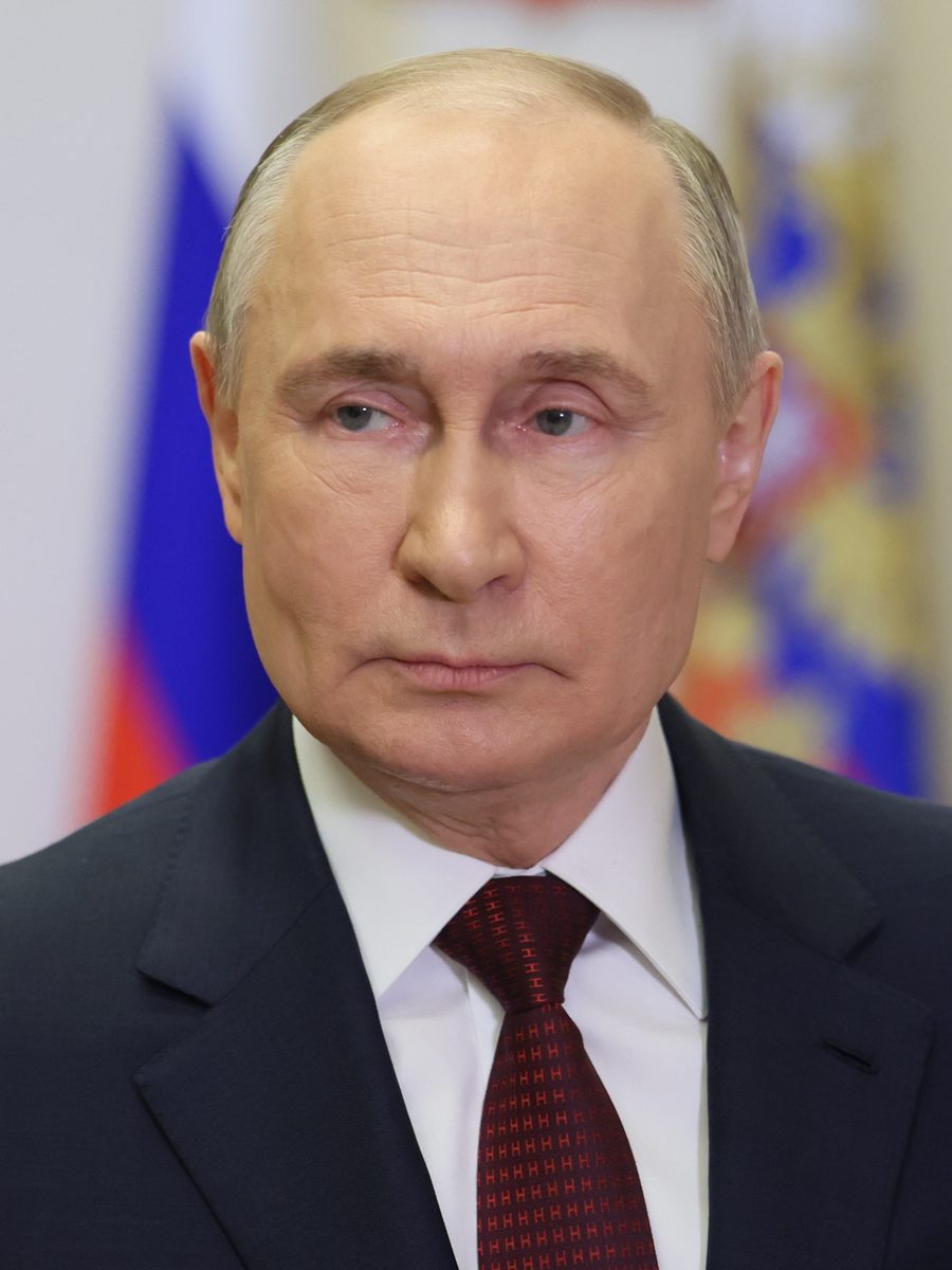 Portrait of Vladimir Putin