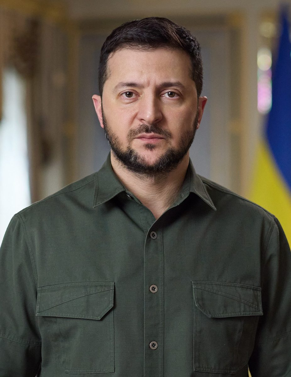 Portrait of Vladimir Zelensky