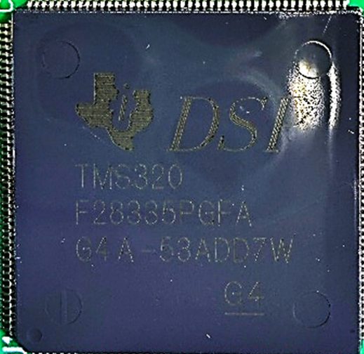 Digital signal processor, marked DSP TMS320 F28335PGFA G4 A 53ADD7W G4