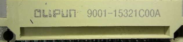 Connector, marked OLIPUN 90001-15321C00A