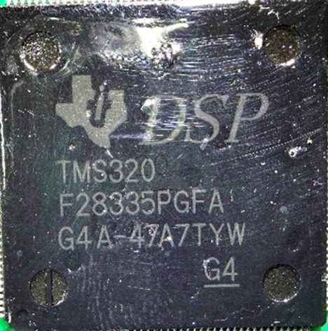 Digital signal processor, marked TMS320 F28335PGFA G4A-47A7TYW G4