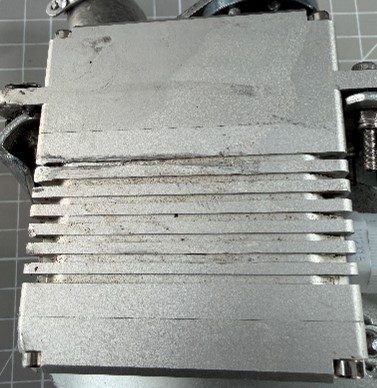 Servo drive — Servo in a finned aluminium housing