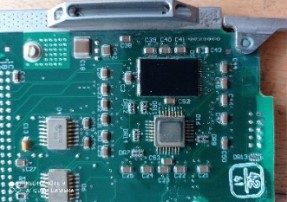 Memory chip and data transmission Spansion, marked S29JL064J55IFI000 64580518-A