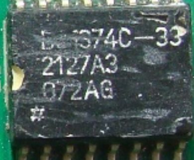 32-bit watchdog timer chip DS1374C - 33, marked 2127A3 072AG