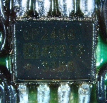 Dual Operational Amplifier, marked OP249G #2313 3388
