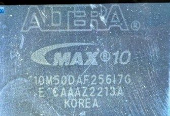 PLD, marked 10M50DAF25617G E CAAAZ2213A