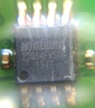 64 Mbit flash memory — photo