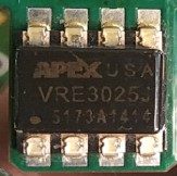 High-precision reference voltage source — photo