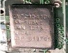 SRAM is a parallel integrated circuit of 4 Mbit asynchronous memory — photo