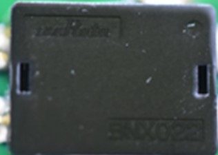 Output combined filter for suppression of electromagnetic interference, marked BNX002