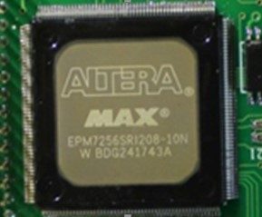 CPLD-Complex Programmable Logic Device CPLD –256MC 10NS 208RQFP, marked ALTERA® MAX® EPM7256SRI208-10N W BDG241743A