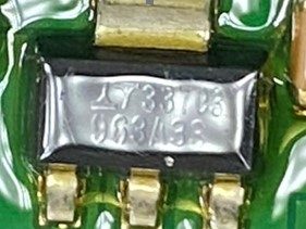 Integrated circuit, marked 33703 963A38