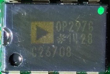 Operational amplifier — photo