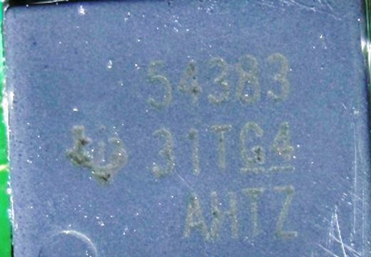 Step-down converter, marked 54383 31TG4 AHTZ