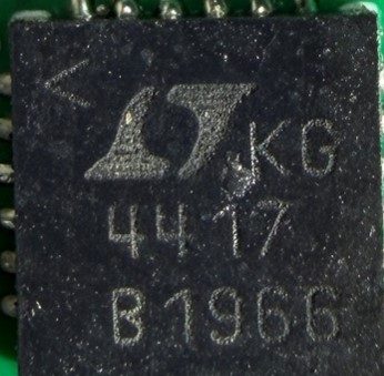 Power controller LTC4417, marked KG 4417 B1966
