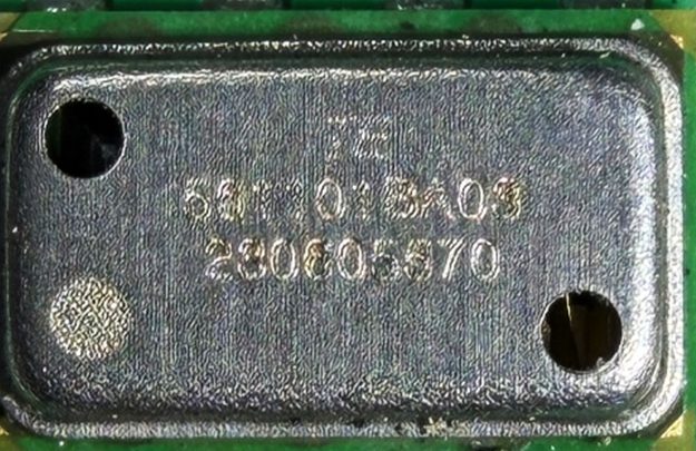 Pressure sensor, marked TE 561101BA03 280605670