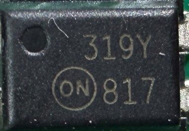 Optocoupler, marked 319Y 817