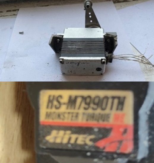 Servo "Monster Torque", marked HS-M7990TH