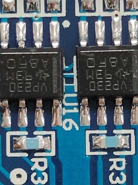 MOH transistor, marked VP230 93M A8FO