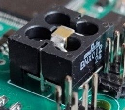 Electromagnetic interference filter, marked BNX012 24