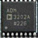 RS-232 Line Driver/Receiver, marked ADM3202A #226