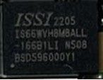 Static RAM, marked 2205 IS66WVH8M8ALL-166B1LI N508 BSD596000Y1