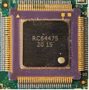 RISC-controller, marked RC644755 20.15