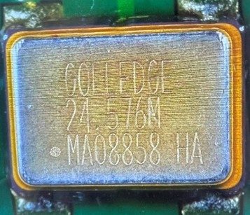 SAW Filter, marked 24.576М МА08858 НА