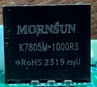 DC/DC converter, marked K7805M-1000R3 RoHS2319 rsyU