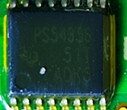 Synchronous PWM switcher, marked TPS54356 PS54356 51T ADK5