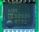 RS-232 Line Driver/Receiver, marked ADM3202A #732