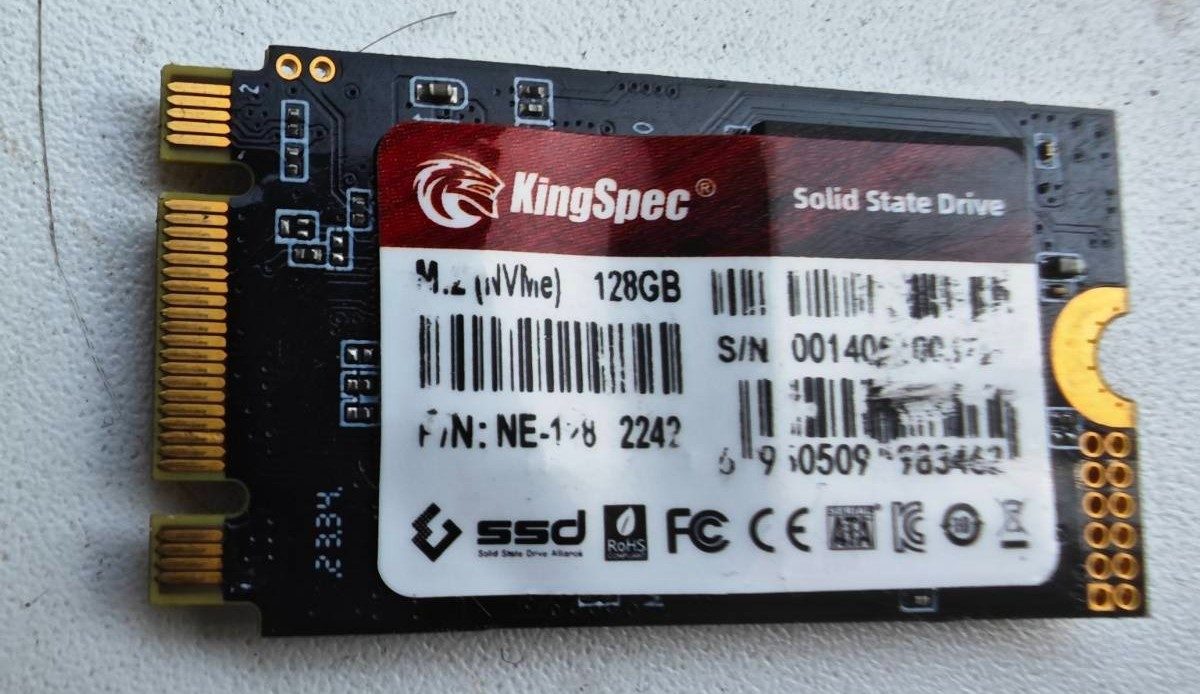 Solid state drive (SSD) — photo